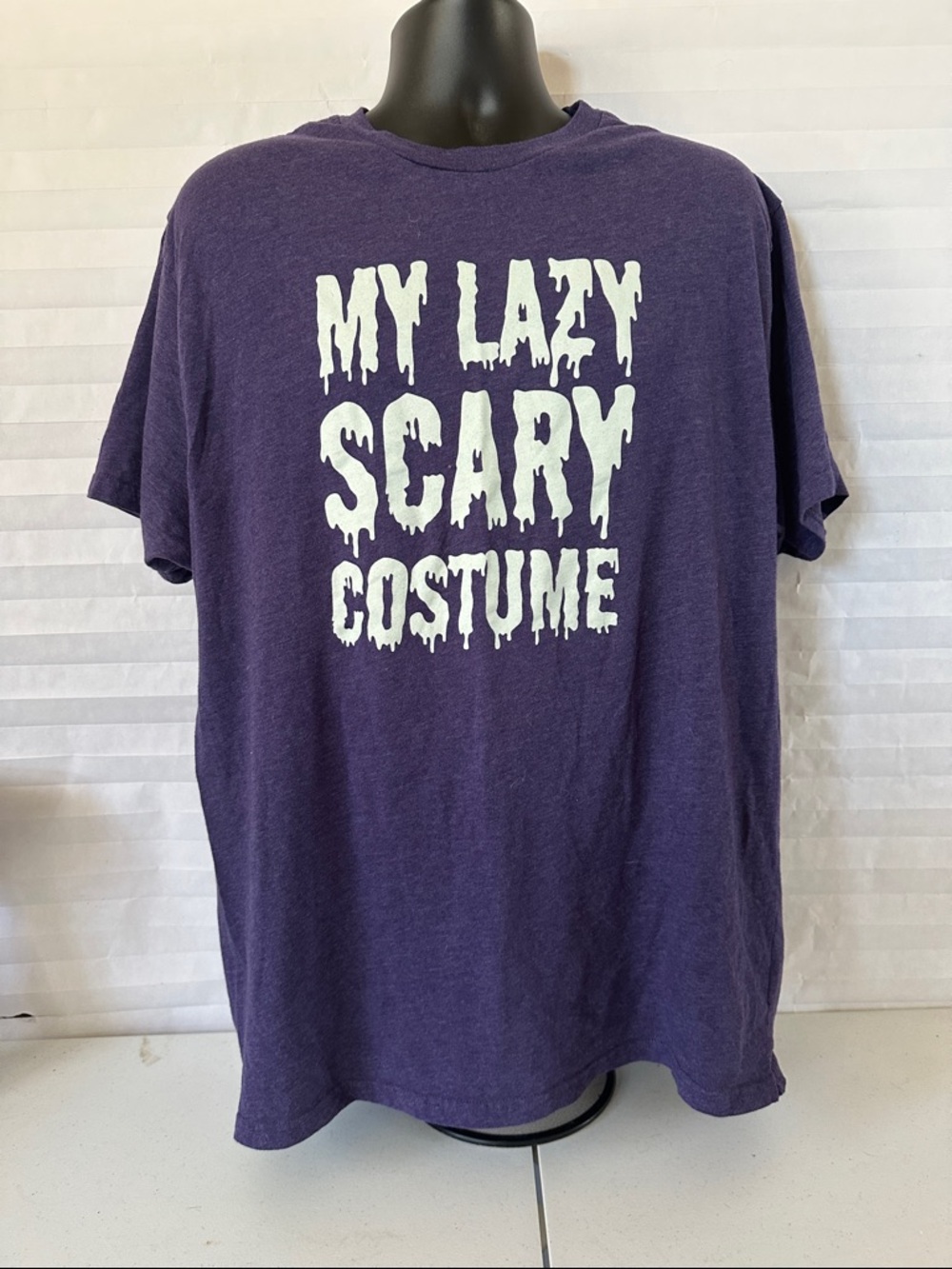 Way to Celebrate Unisex Purple T-Shirt Size 2XL Casual Graphic Tee